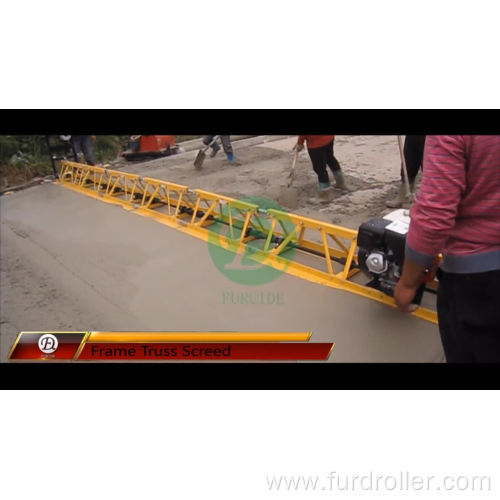 Concrete vibratory truss laser power screed for sale FZP-90